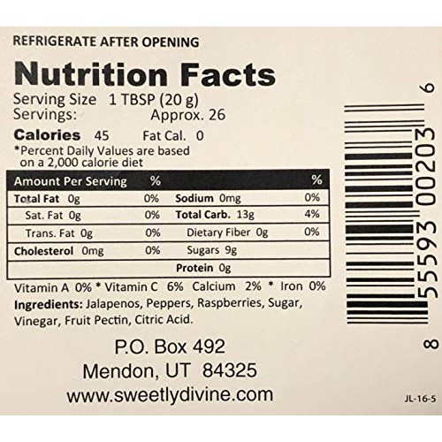 Sweetly Divine Hot Pepper Jelly Raspberry Jalapeno