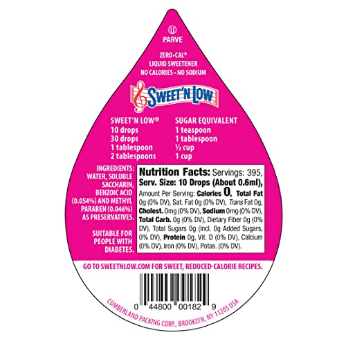 Sweetn Low Zero Calorie, 8-Ounce Bottle