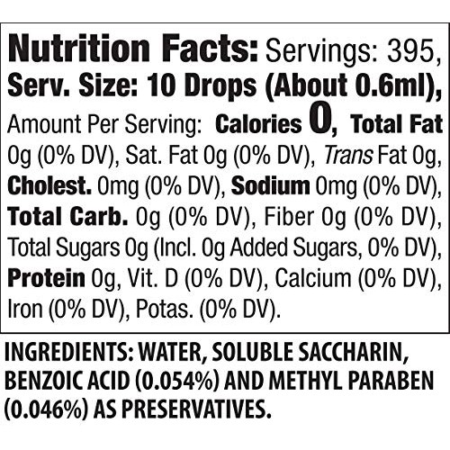 Sweetn Low Zero Calorie, 8-Ounce Bottle 12 Count