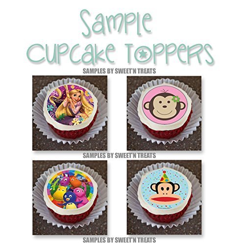 Mad Scientist Science Edible Cupcake Toppers Decoration