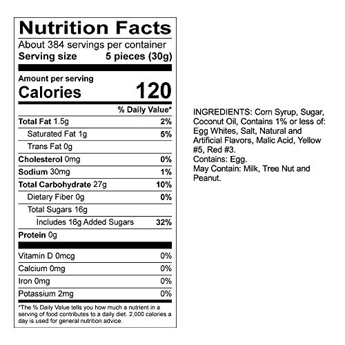 Sweets Strawberry / Banana Salt Water Taffy 3Lbs