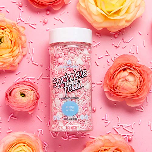 Sweets Indeed Pretty In Pink Sprinklefetti, Hearts, Sprinkles Fo