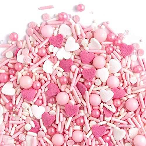 Sweets Indeed Pretty In Pink Sprinklefetti, Hearts, Sprinkles Fo