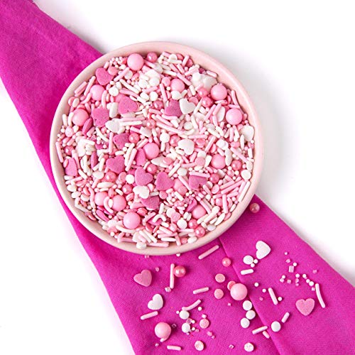 Sweets Indeed Pretty In Pink Sprinklefetti, Hearts, Sprinkles Fo