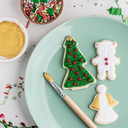 Sweets Indeed - Christmas Cookie Icing Set - 3 Pack - 3.5 Ounce