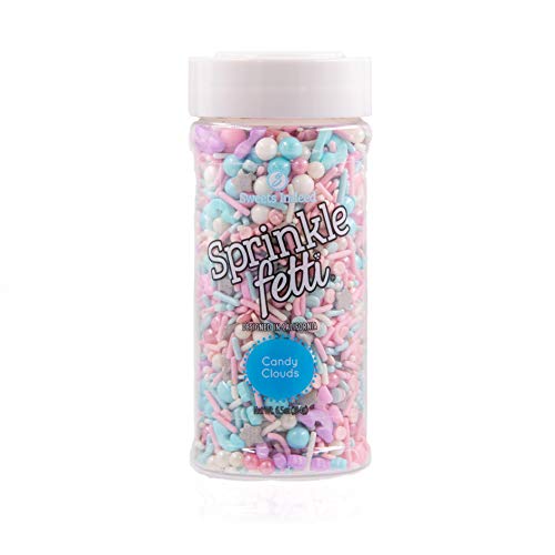 Sweets Indeed Sprinklefetti Candy Clouds Sprinkle Mix -Gluten-Fr