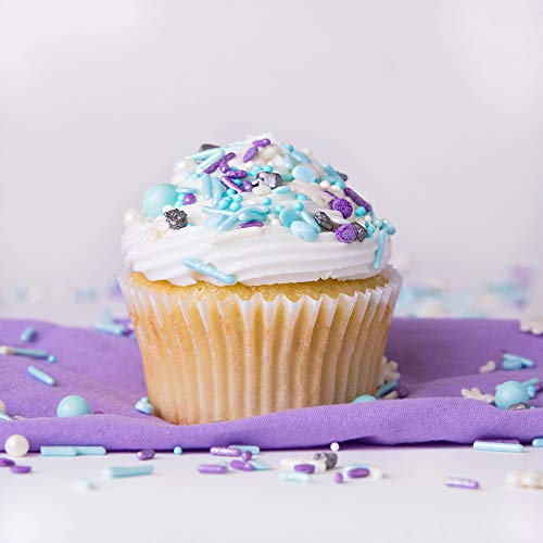 Sweets Indeed Sprinklefetti Frozen Sprinkle Mix - Snowflakes - B