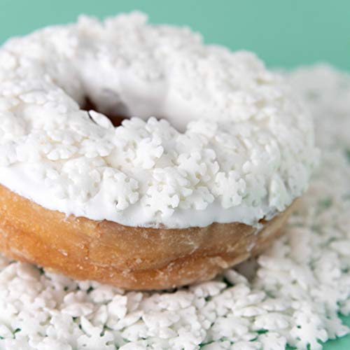 Sweets Indeed Sprinklefetti Frozen Sprinkle Mix - Snowflakes - B