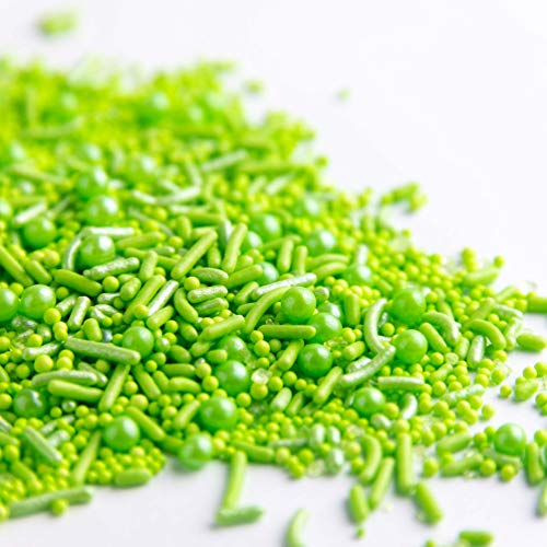 Sweets Indeed Sprinklefetti Green Sprinkle Mix - Gluten-Free Col
