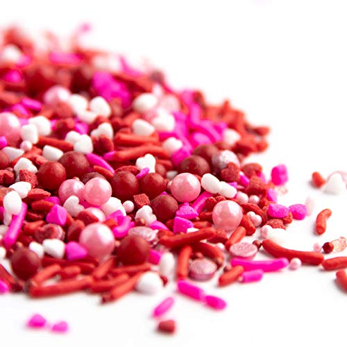 Sweets Indeed Sprinklefetti Mini Heart Sprinkle Mix - Gluten-Fre