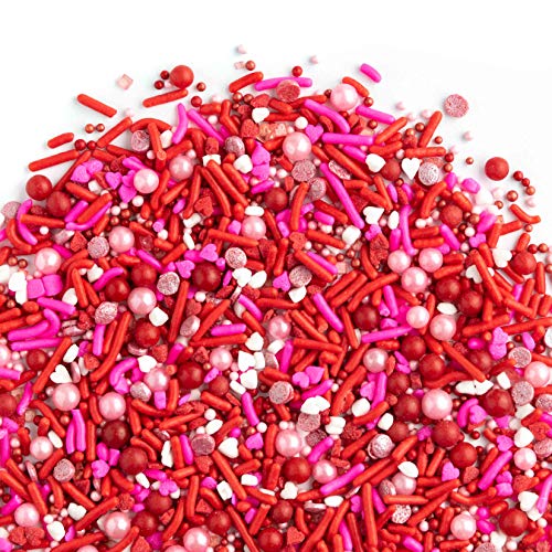 Sweets Indeed Sprinklefetti Mini Heart Sprinkle Mix - Gluten-Fre