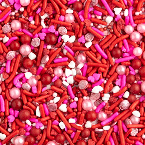 Sweets Indeed Sprinklefetti Mini Heart Sprinkle Mix - Gluten-Fre