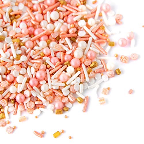 Sweets Indeed Sprinklefetti Rose Gold Sprinkle Mix - Gluten-Free