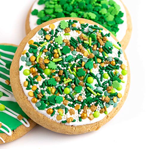 Sweets Indeed Sprinklefetti - St. Patricks Day Sprinkle Mix - Sp