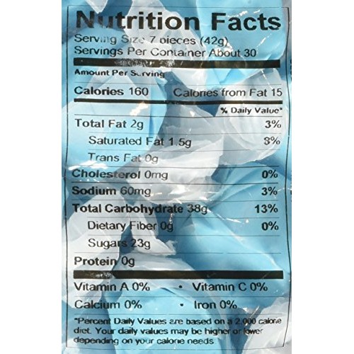 Blue Raspberry Salt Water Taffy 3 Pound Bag By Sweets