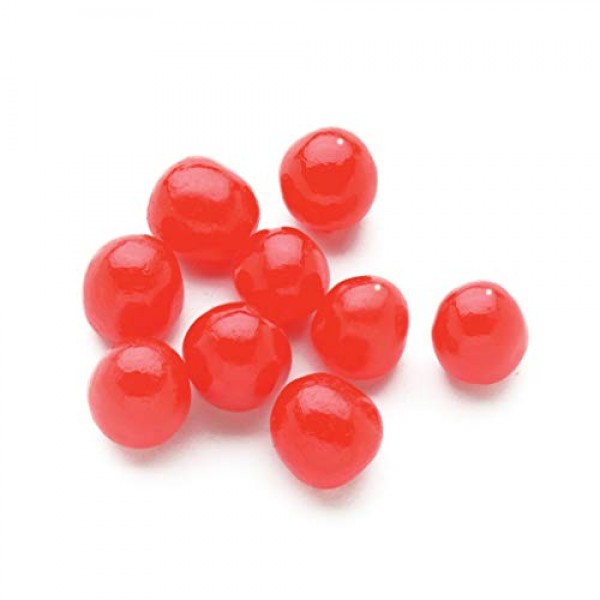 Sweets Red Cherry Fruit Sours - Chewy Candy Ball 5Lb Bag Bulk
