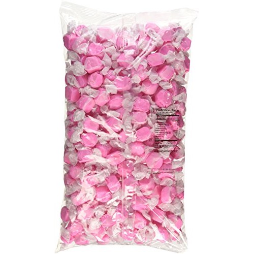 Sweets Salt Water Taffy, Pink Strawberry, 3 Pound