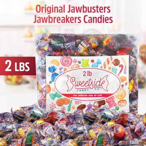 Jaw Busters Jawbreakers Candy Individually Wrapped Delicious Add...
