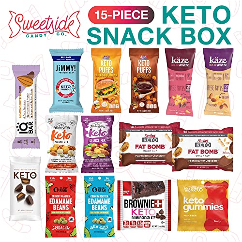 Keto Snack Box - Keto Food Diet Low Carb Snack Variety Pack Mix ...