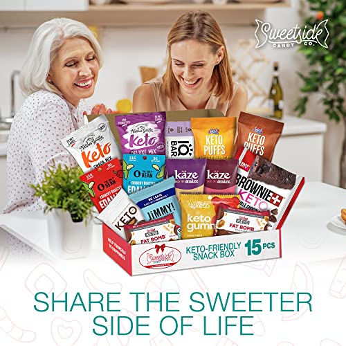 Keto Snack Box - Keto Food Diet Low Carb Snack Variety Pack Mix ...