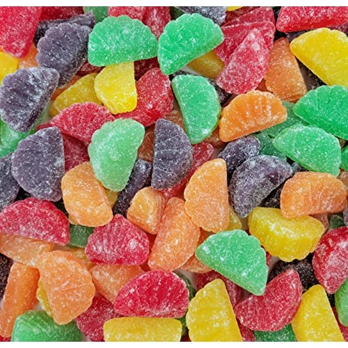 Assorted Fruit Slice Candy - Assorted Fruit Slice Wedges Gummy C...
