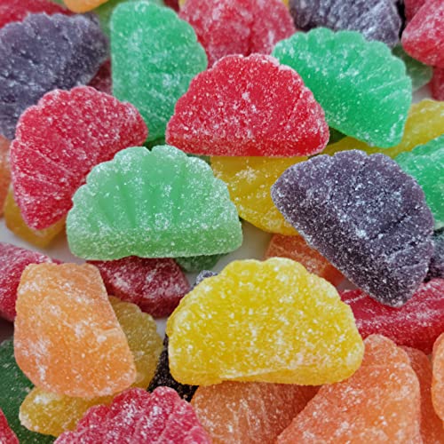 Assorted Fruit Slice Candy - Assorted Fruit Slice Wedges Gummy C...