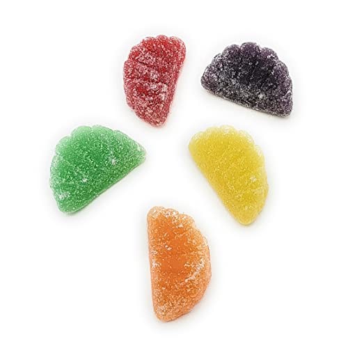 Assorted Fruit Slice Candy - Assorted Fruit Slice Wedges Gummy C...