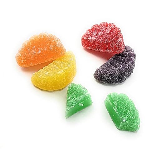 Assorted Fruit Slice Candy - Assorted Fruit Slice Wedges Gummy C...