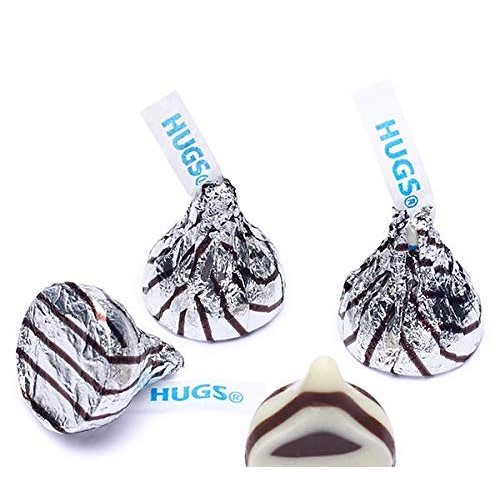 Hersheys Hugs &Amp; Kisses, Milk Chocolate &Amp; Milk Chocolate Hugged