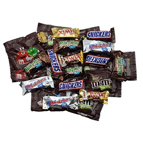 Snickers, M&Amp;Ms, Twix, 3 Musketeers &Amp; Milky Way Fun Size, Mars Ch