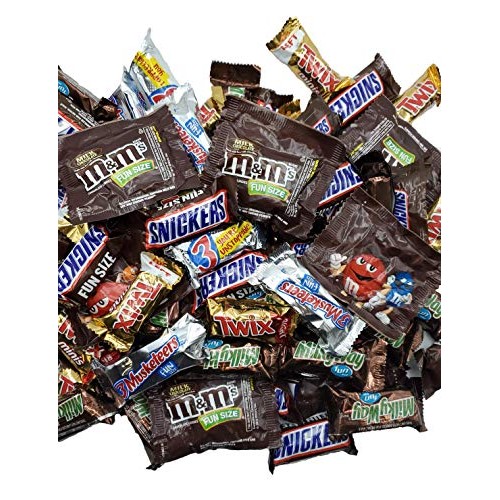 Snickers, M&Amp;Ms, Twix, 3 Musketeers &Amp; Milky Way Fun Size, Mars Ch