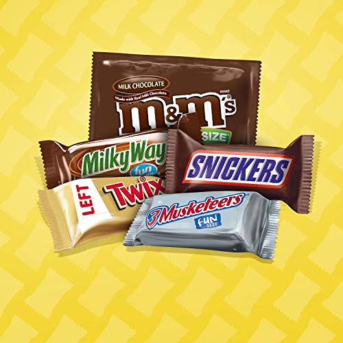 Snickers, M&Amp;Ms, Twix, 3 Musketeers &Amp; Milky Way Fun Size, Mars Ch