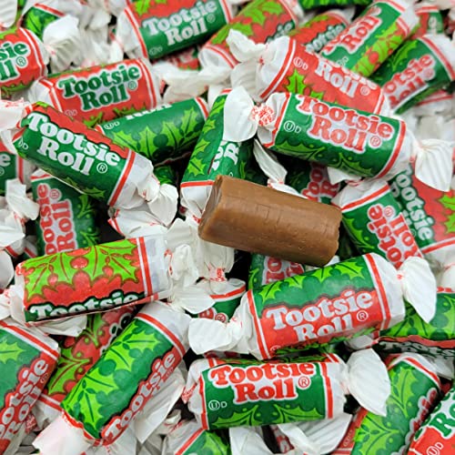 Tootsie Roll Chocolate Holiday Midgees Candy – Bulk Christmas Ca...
