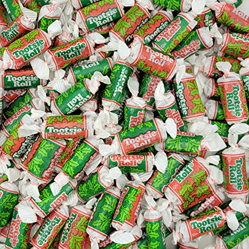 Tootsie Roll Chocolate Holiday Midgees Candy – Bulk Christmas Ca...