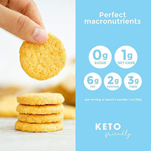 Sweetwell Coconut Cookies, Sugar-Free, Keto-Friendly Snack With