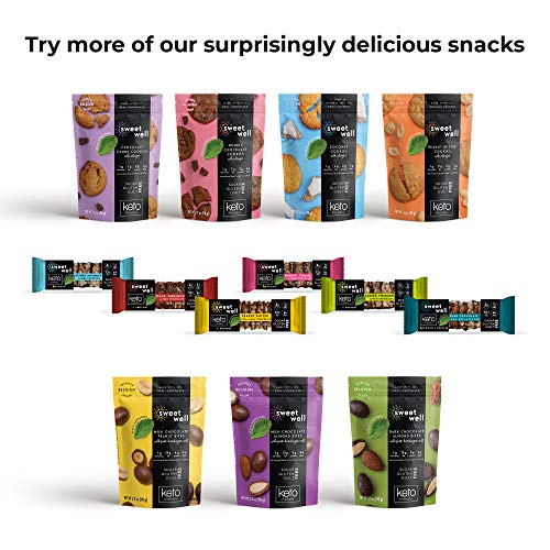 Sweetwell Keto-Friendly Meringue Cookies Variety Pack, Stevia-Sw