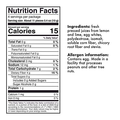 Sweetwell Sugar-Free Lemon-Lime Meringue Cookies, Stevia-Sweeten