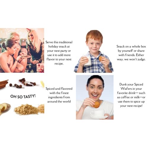 Spiced Wafers | Philadelphia Original Famous Ginger Snaps - Swee