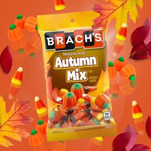 Classic Candy Corn Individual Packages, Mellowcreme Candies Seas...