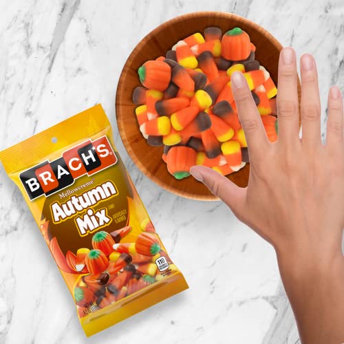 Classic Candy Corn Individual Packages, Mellowcreme Candies Seas...