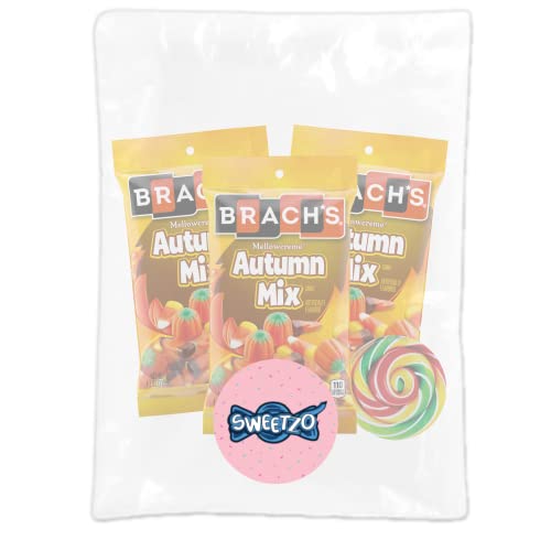 Classic Candy Corn Individual Packages, Mellowcreme Candies Seas...