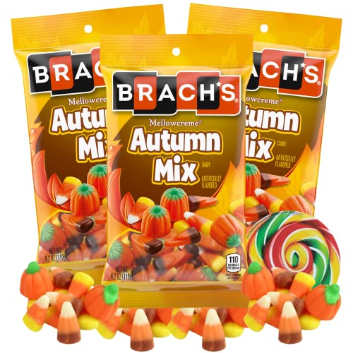 Classic Candy Corn Individual Packages, Mellowcreme Candies Seas...