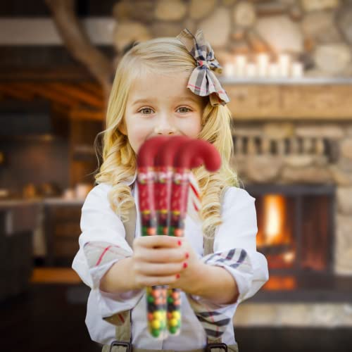 Filled Plastic Candy Canes for Christmas Stocking Stuffers, Orig...