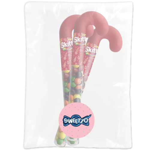 Filled Plastic Candy Canes for Christmas Stocking Stuffers, Orig...