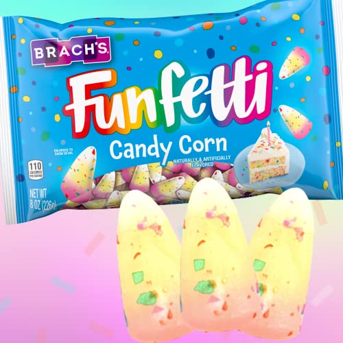 Funfetti Candy Corn, Pastel Pink and Blue Hard Shell with Chewy ...