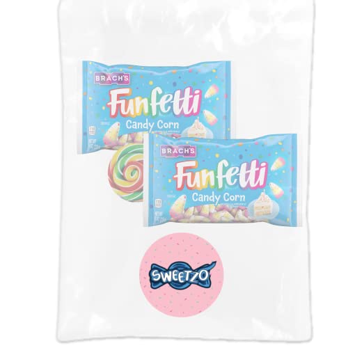 Funfetti Candy Corn, Pastel Pink and Blue Hard Shell with Chewy ...