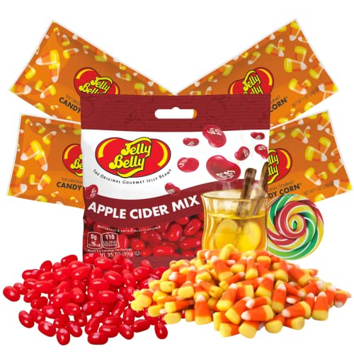 Hot Apple Cider Jelly Beans and Candy Corns, Classic Fall Flavor...