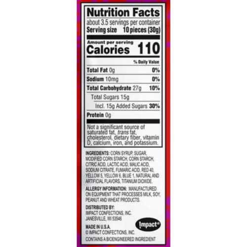 Warheads Chewy Cubes Sour Candy Theater Boxes, Assorted Fruit Fl