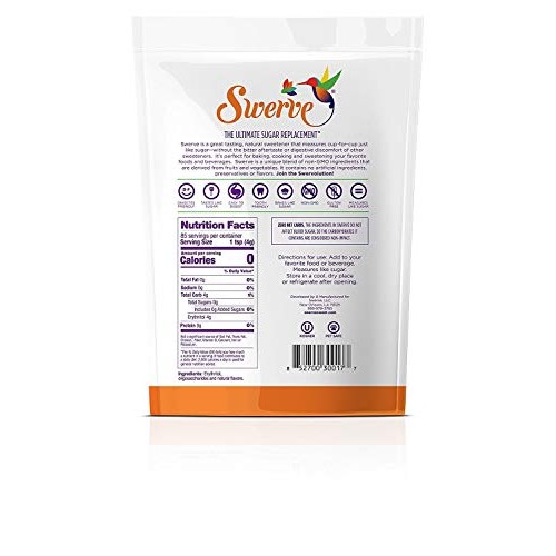 Swerve Sweetener 12Oz Granular With Spoons, 1 Pack
