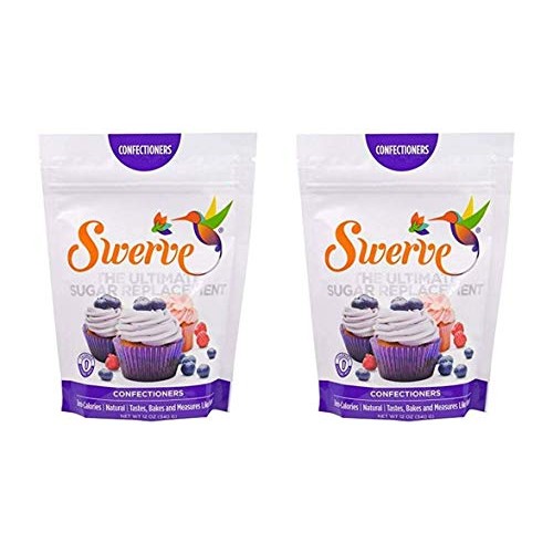 Swerve Sweetener, Confectioners, 12 Oz 2 Pack12 Oz